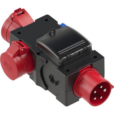 9439500 Rozvodnice St. Anton, 1x 32A 5p 400V, 1x 16A 5p 400V, 1x SK 16A 250V IP54