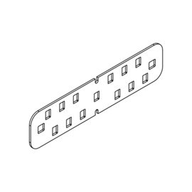 RGV 60S Spojka žlabu, h= 60 mm, obsahuje:1x KLR