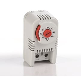 PL-PTHT Termostat NC, spínací, 0-60°C, bimetal