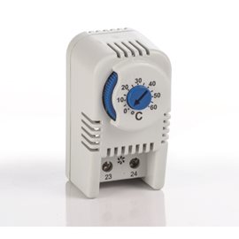 PL-PTVT Termostat NO, spínací, 0-60°C, bimetal