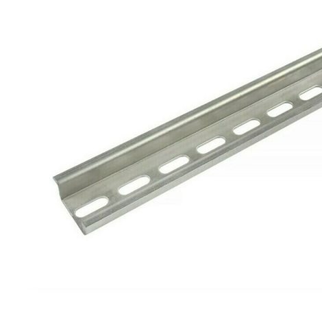 PR-TS 35/F5A 2m DIN-lišta 35x7,5 - děrovaná, šířka otvoru 5,2mm, pasivovaná 2