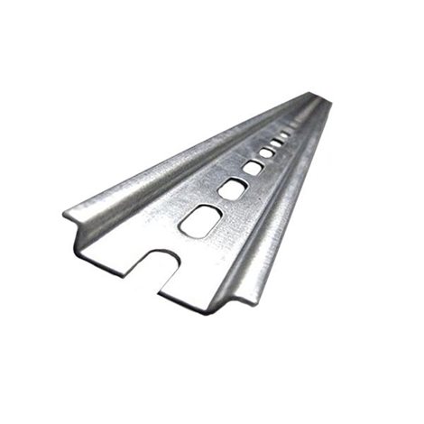 PR-TS 35/F6 2m DIN-lišta 35x7,5 - děrovaná, šířka otvoru 6,3mm, pasivovaná (OMEGA 3F) 2