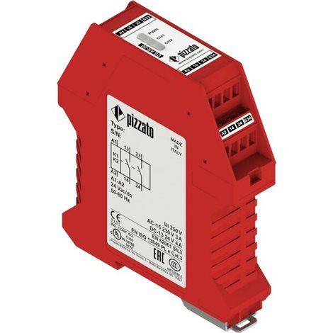 CSAR-20V024 bezpečnostní modul 2NO, 24V, kat. 3