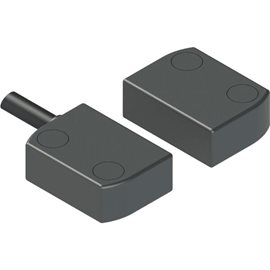 PZ-SRAL40AN2-A01N Magnetický spínač 2NC, 24 V, levý, kabel 2 m + aktuátor (Sao=5 mm)