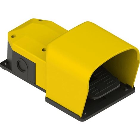 PZE-PX10110 nožní spínač PX10110, žlutý, IP53 (1NO+1NC)