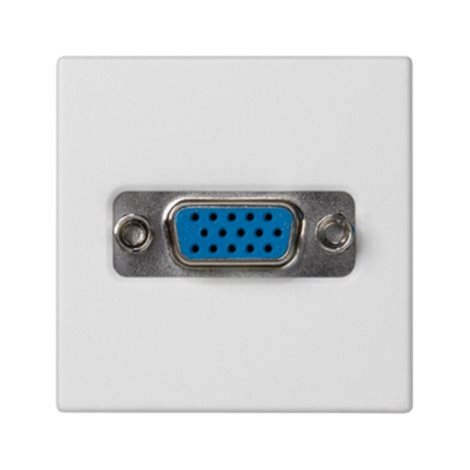 SIM-K100B/9 modul 1/2K45 - VGA HD15 se svorkovnicí, bílý