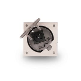 SIM-KSE2/23/72 Přístrojové víko K45 s manuálním zavíráním vč. 1x230V český st.- IP66,nerez