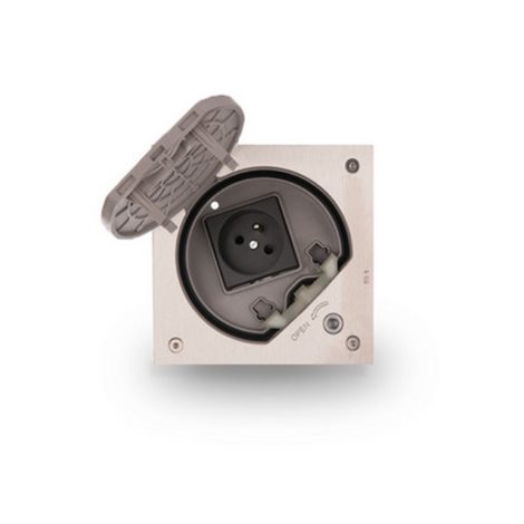SIM-KSE2SEC/23/72 Přístrojové víko K45 s imbus zavíráním pro 1x230V - IP66, barva nerez