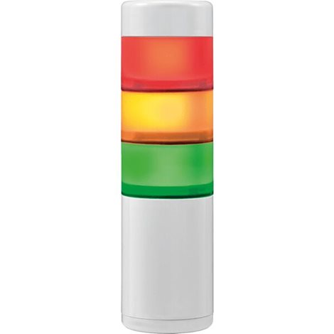 36900 Signální sloupek EOS WM LT + 3LM , montovaný, 24 VDC, červená/oranž./zelená