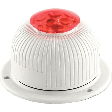 37802 Houkačka s optickou signalizací - BABYSAI LED _ 24 V; DC; 95 dB; Barva základny: světle šedá; 