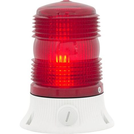 63767 Zábleskový maják, 240 VAC, rudý, MINIFLASH X S, 63767