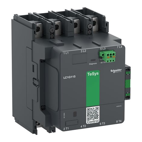 LC1G1854KUEN Stykač 185A 4P 100-250V AC/DC standard