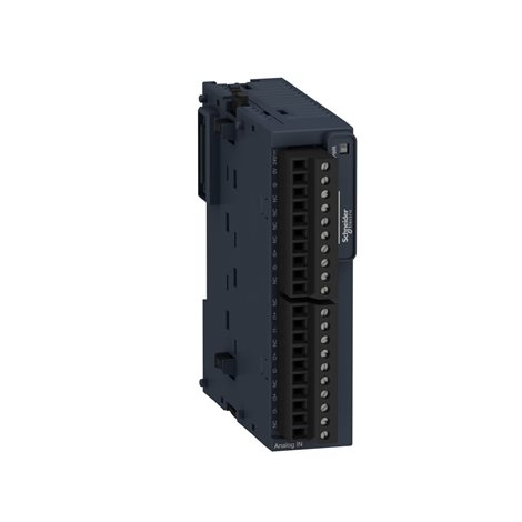 TM3AI4 Rozšiřující karta, 4AI (+/-10V, 0-10V, 0-24mA, 4-24mA; 12bit)