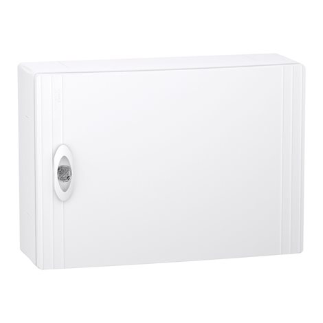 LVSXQ118 PrismaSet XS Nástěnná plastová rozvodnice 18 modulů (1x18) bílé dveře