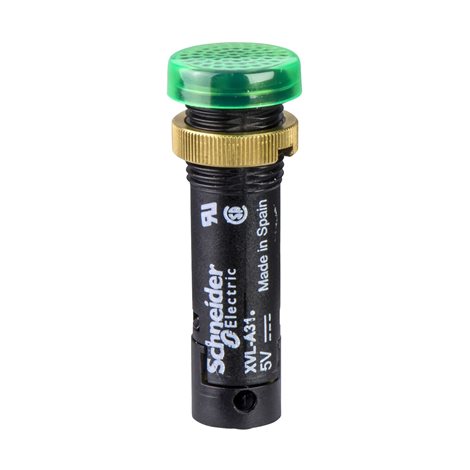XVLA333 Signálka s LED - 12 mm , 24 V, zelená