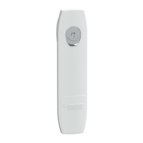 LVS08935 Rukojeť se zámkem a 2 klíči č.405, IP55