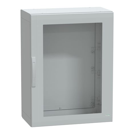NSYPLA1074TG 7035 Thalassa PLA 1000x750x420 IP65, průhl. dveře