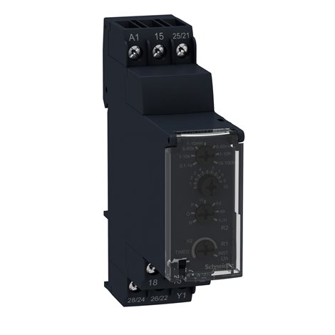 RE22R2MMW Časové relé, multifunkční - 12..240 V AC/DC - 2 C/O
