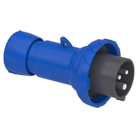 PKE16M723 Vidlice 16A 2P+PE 200-250V IP67 50-60Hz