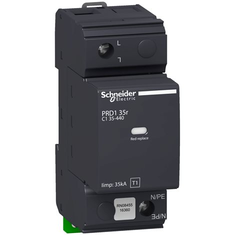 16649 modulární svodič přepětí PRD135r - 1P - 440V
