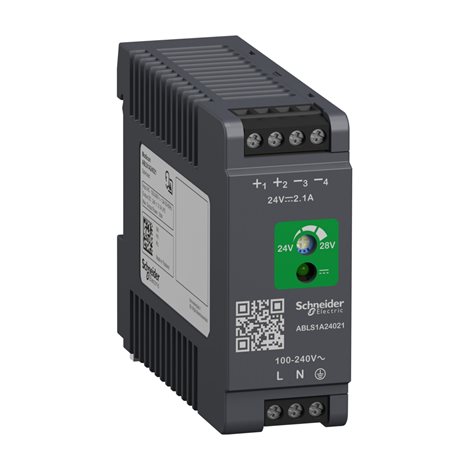 ABLS1A24021 Napájecí zdroj-Řada Modicon Opti, 24V, 2,1A 1 f.