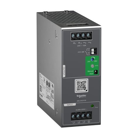 ABLU3A24100 Napájecí zdroj, Modicon, Universal 24 V, 10 A, 3 fáze
