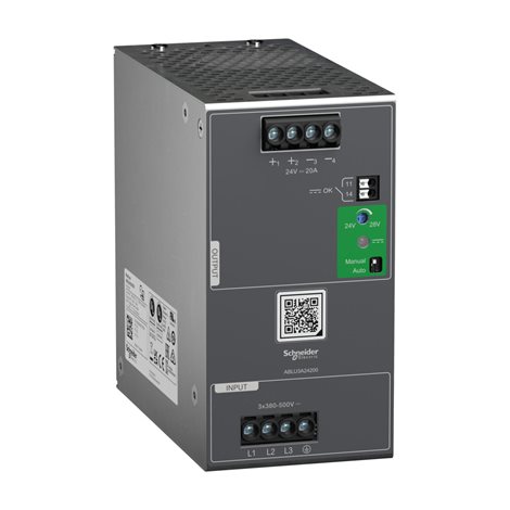 ABLU3A24200 Napájecí zdroj  24V, 20A, 3 fáze
