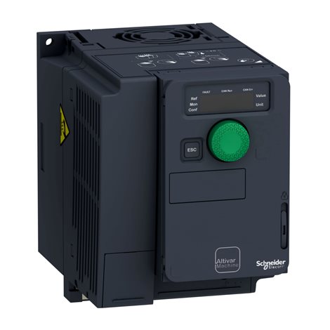 ATV320U22M2C Frekvenční měnič 2,2 kW, In = 11 A, 1 x 200 až 240 V, IP 20, třída 3C3 a 3S2,