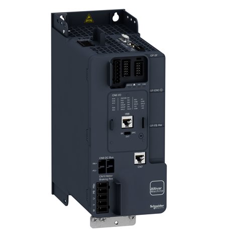 ATV340U55N4 frekvenční měnič ATV340-5,5kW-380...400V-3f- EMC filtr-IP20-třída 3C3 a 3S3