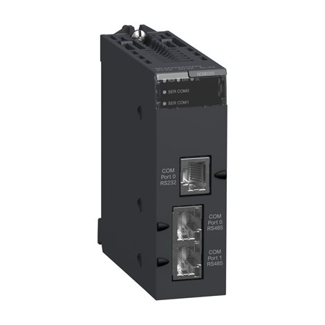 BMXNOM0200 Komunikační module 2xRS485/232 - Modbus