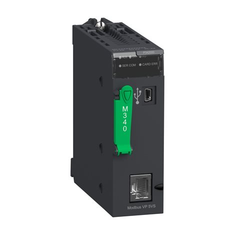BMXP342000 >CPU340-20, 1xUSB, Modbus (38.2 kbaud)