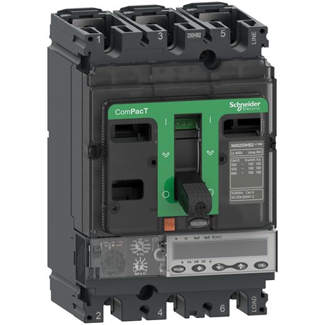 C10W35E100 Jistič NSX100HB2 100kA AC 3P 100A 5.2E