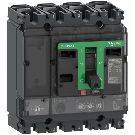 C16F42D160 NSX160F 36kA AC 4P4D 160A 2.2
