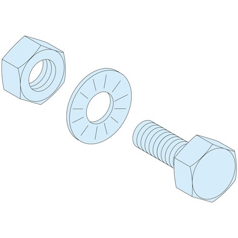 LVS04194 Sada 20 šroubů M6x20 pro pásy 5mm