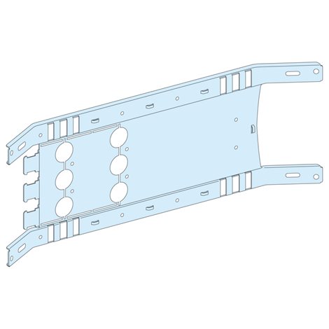 LVS03451 Montážní deska pro horizontální NSX630 pevný s páčkou, 3P