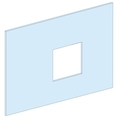 LVS03275 Čelní panel pro vertikální NSX630 s páčkou nebo otoč. rukojetí