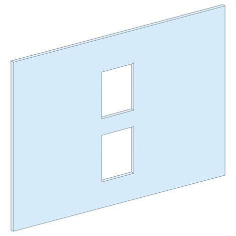 LVS03656 Čelní panel pro horizontální NSX630 záskok zdrojů s mot. pohonem