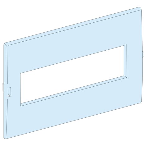 10200 12 MODULE FRONT PLATE