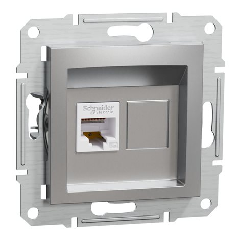 EPH4300161 Zásuvka datová RJ45, kat.5e UTP, alu
