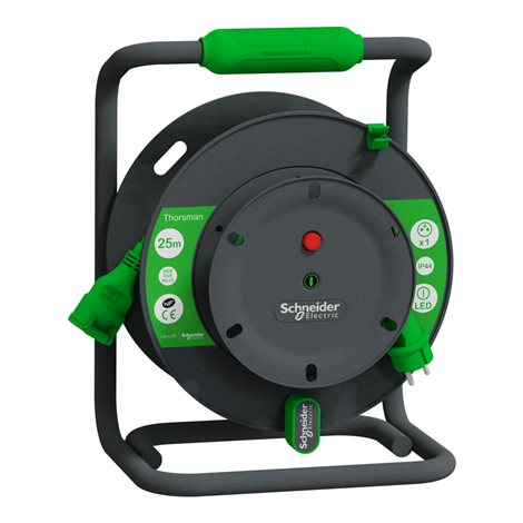 IMT33154 Prodlužovací kabel na bubnu 25m PVC 3G1.5 IP44, spojka
