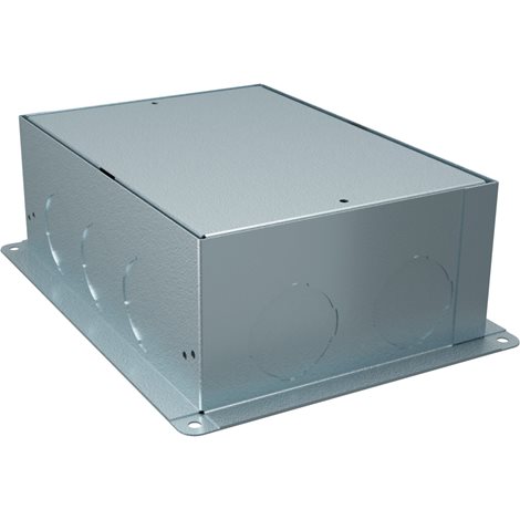 INS52002 Unica System+ - Krabice do betonu pro podlahové krabice L, kovová