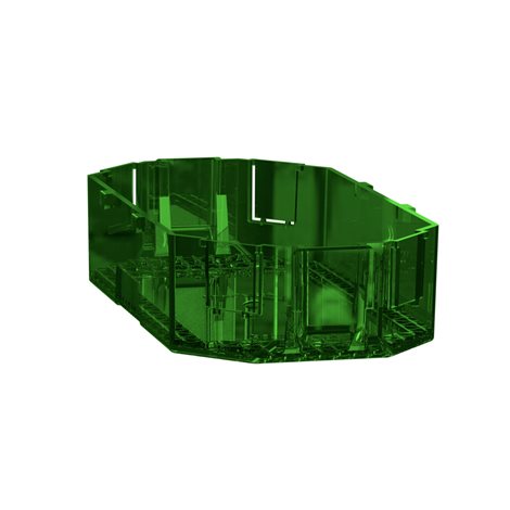 INS52153 Unica System+ - Montážní krabice pro 2 moduly Unica 45x45, (sada 10ks)