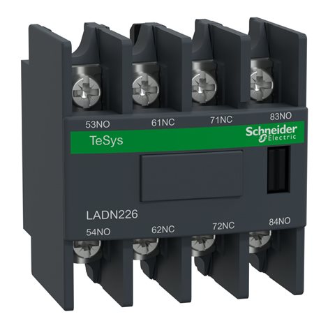 LADN226 Pomocné kontakty 2Z+2v, kabelová oka