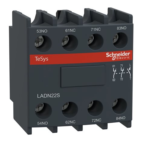 LADN22S Blok pom. kontaktů 2Z+2V safety