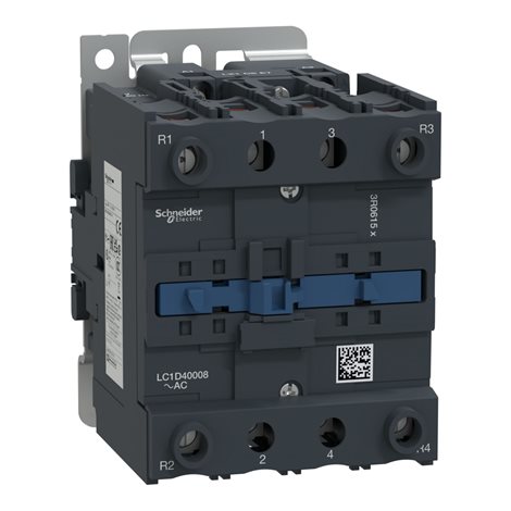 LC1D40008E7 CONTACTOR 40A 2P2R 48V50/60HZ