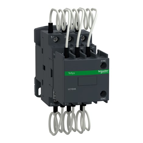 LC1DLKP7 (LC1DLK11P7) Stykač pro spín.kondenz. 20 kVAR/400V(21/440V) 230V AC