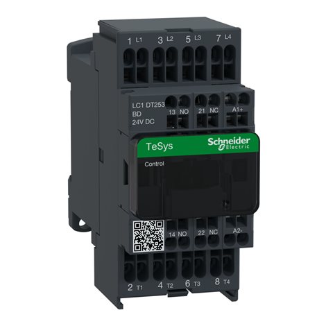 LC1DT253BD Stykač 4P 24V DC pružiny