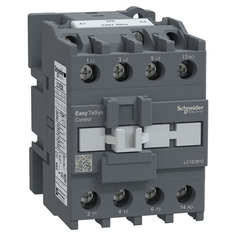 LC1E3810U5 Stykač EasyPact TVS, 3P, AC-3, 38A, 240V AC cívka, 50Hz, 1Z
