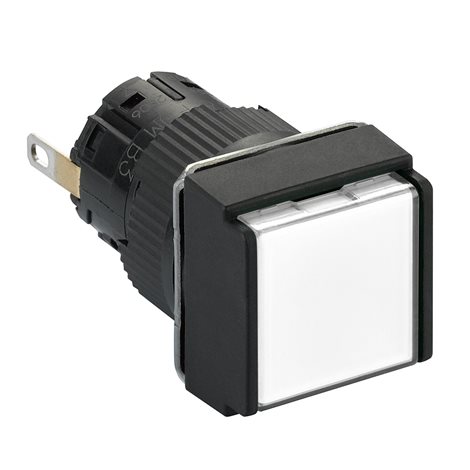 XB6ECV1BP Signálka bílá, 24V DC