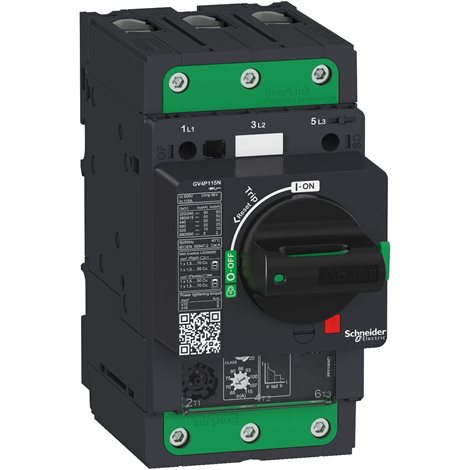 GV4P115N Motorový jistič termo-magnetická spoušť 115A 50kA Elink